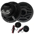 Massive EMK6 V2 - 6.5" 125 WATTS RMS COMPONENT KIT SPEAKERS