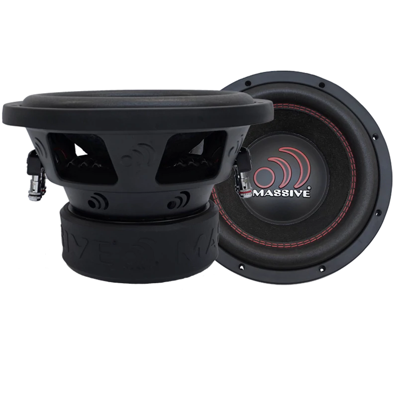 Massive  GTX124 - 12" 700 WATTS RMS DUAL 4 OHM SUBWOOFER