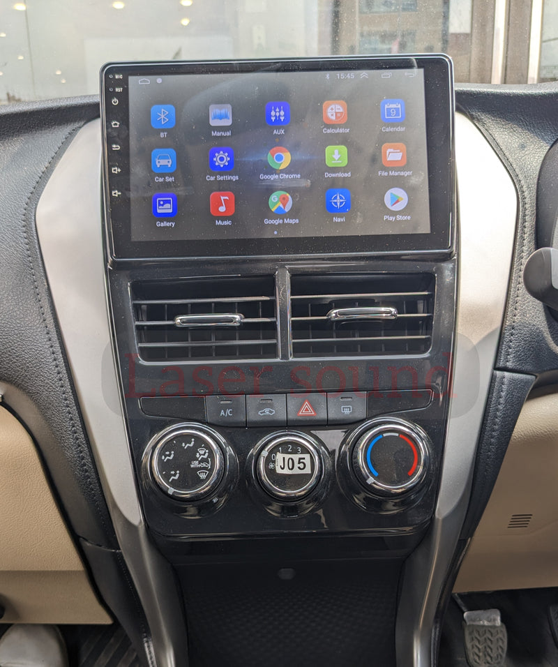 Toyota Yaris Android Panel HD Player IPS Display Multimedia System