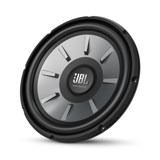 JBL Stage 1210 Subwoofer 12" (300mm) woofer with 250 RMS and 1000W peak power handling.