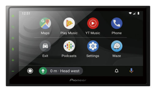 Pioneer  DMH-Z5350BT 7″ Capacitive Touch-screen Multimedia player with Apple CarPlay, Android Auto & Bluetooth