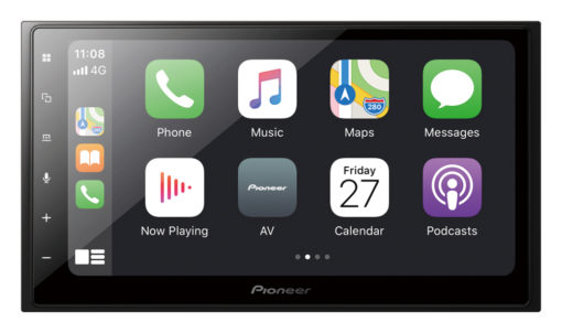 Pioneer  DMH-Z5350BT 7″ Capacitive Touch-screen Multimedia player with Apple CarPlay, Android Auto & Bluetooth