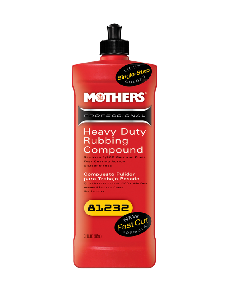 Mothers Professional Heavy Duty Rubbing Compound 32oz