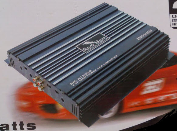RockMars 4-Channel Amplifier 3000 Watts