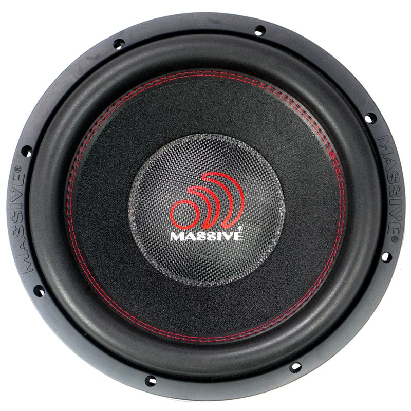 Massive SUMMOXL124 - 12" 1500 WATTS RMS DUAL 4 OHM SUBWOOFER