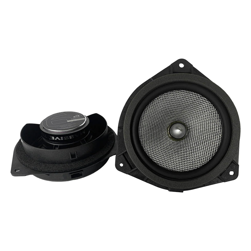 Massive  TOY6K - 6.5" INCH, TOYOTA DROP-IN OEM SPEAKER UPGRADE REPLACEMENT, 80 WATTS RMS - 160 WATTS MAX, COMPONENT KIT SPEAKERS.