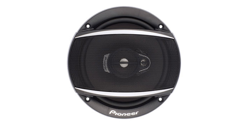 Pioneer TS-A1680F 6-1/2" - 4-way, 350 W Max Power, Carbon/Mica-reinforced IMPP™ cone, 11mm Tweeter and 11mm Super Tweeter and 1-5/8" Cone Midrange - Coaxial Speakers (pair)