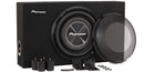 Pioneer TS-A2500LB 10" – 1200 W Max Power/ 300 W RMS, Single 2W Voice Coil, Rubber Surround - Shallow-mount Pre-loaded Enclosure Subwoofer