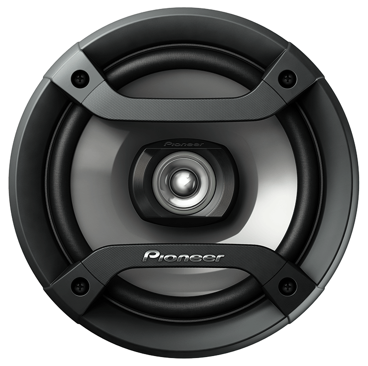 Pioneer 6.5 inch 2 Way Speakers - TS-F1634R | Universal Car HiFi Coaxial Speaker Vehicle Door Auto Audio Music Stereo Full Range Frequency Speakers for Cars | Car Coaxial Speaker