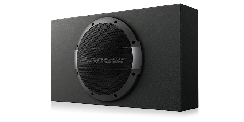 Pioneer TS-WX1010LA 10" - 1200w Max Power, Built-In 600w Output Amplifier - Sealed Active Subwoofer