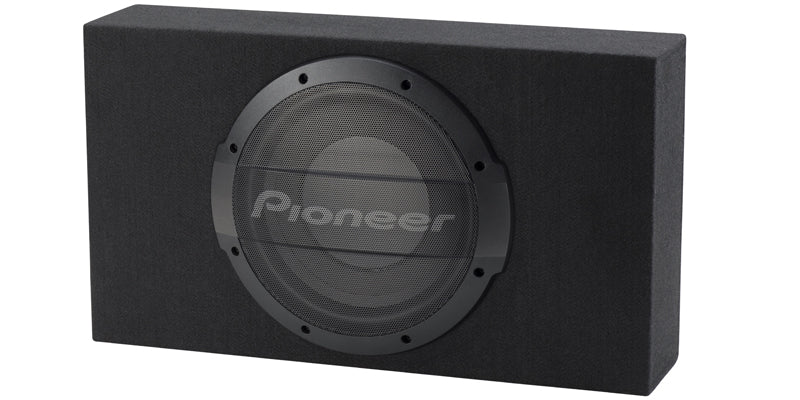 Pioneer TS-WX1010LA 10" - 1200w Max Power, Built-In 600w Output Amplifier - Sealed Active Subwoofer