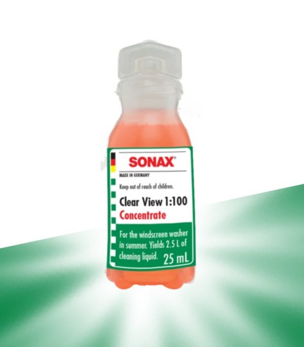Sonax Clear View Concentrate Cleaner For Windscreen Washer Fluid
