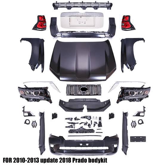 Toyota Prado FJ150  Face Uplift conversion