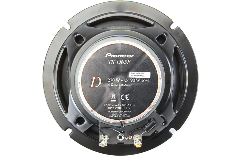 Pioneer TS-D65F 6-1/2" 2-Way coaxial speaker