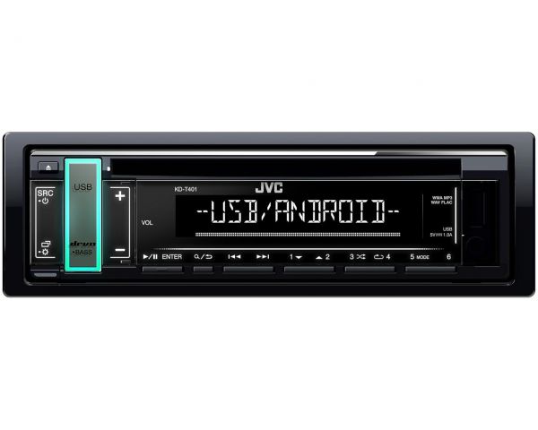 JVC KD- T401 CD receiver USB/Aux