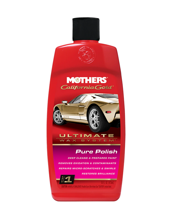 Mothers California Gold Ultimate Wax System Pure Polish (Step 1) (16oz)