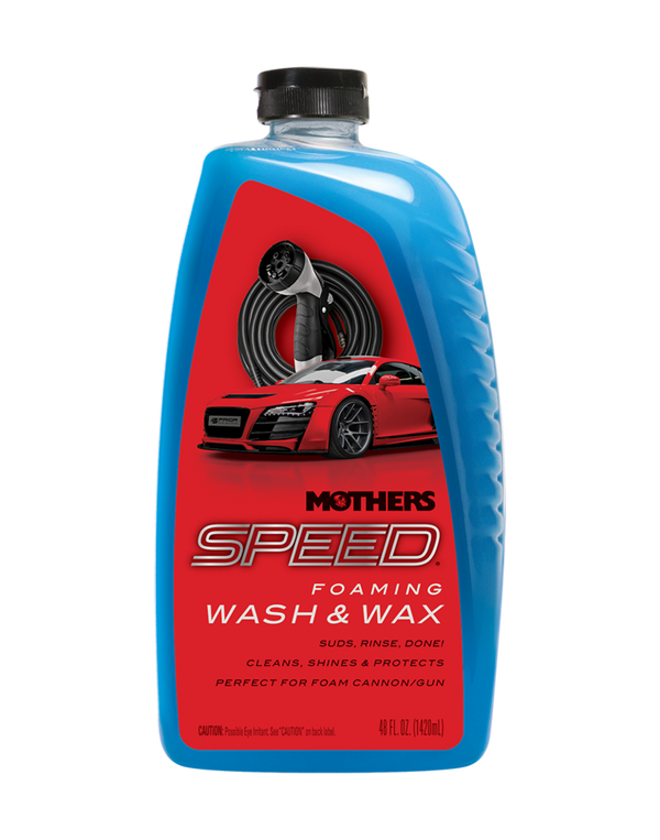 Mothers Speed Foaming Wash & Wax 48oz