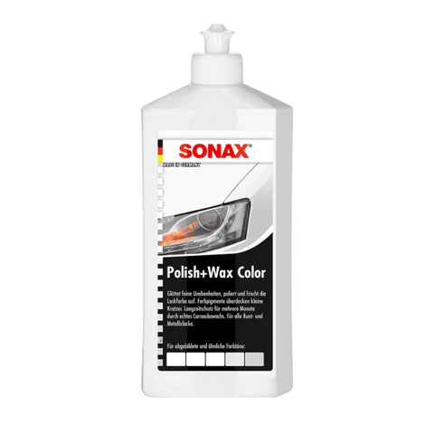 SONAX Polish & Wax Color NanoPro (500ML) white